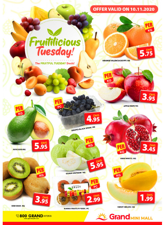 Fruitilicious Tuesday - Grand Mini Mall