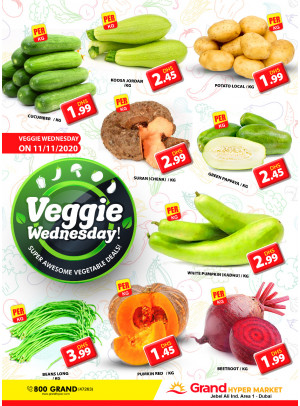 Veggie Wednesday - Grand Hypermarket Jebel Ali