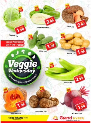 Veggie Wednesday - Grand Hyper Muhaisnah