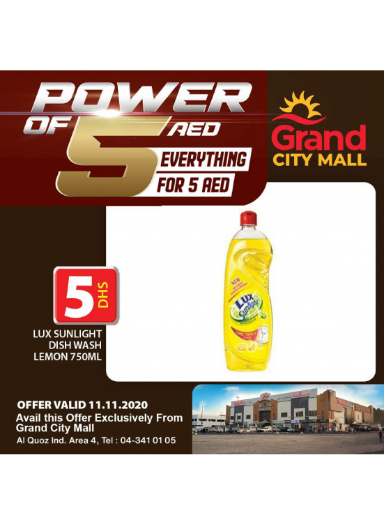 Power Of 5 AED - Grand City Mall