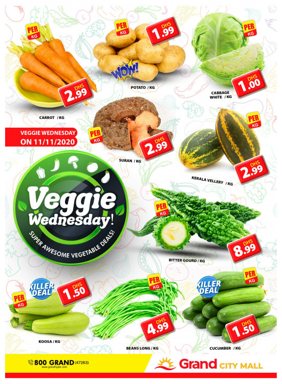 Veggie Wednesday - Grand City Mall