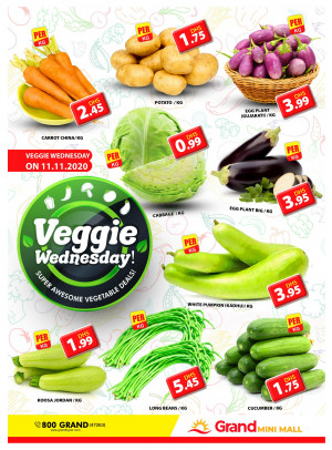 Veggie Wednesday - Grand Mall Sharjah