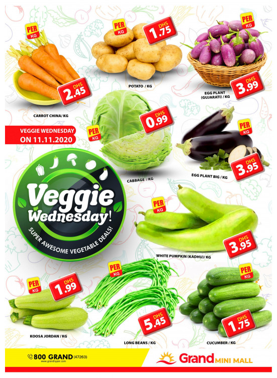 Veggie Wednesday - Grand Mall Sharjah