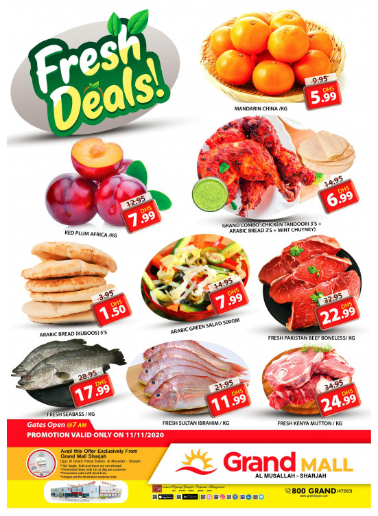 Fresh Deals - Grand Mall Sharjah