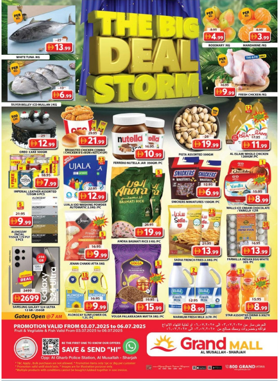 Weekend Deals - Grand Mall Sharjah