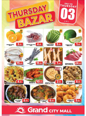 Thursday Bazar - Grand City Mall