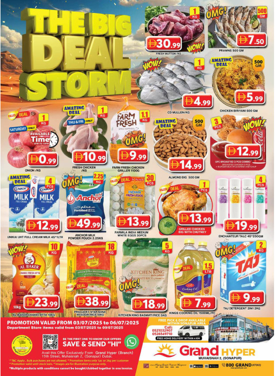 Weekend Deals - Grand Hyper Muhaisnah