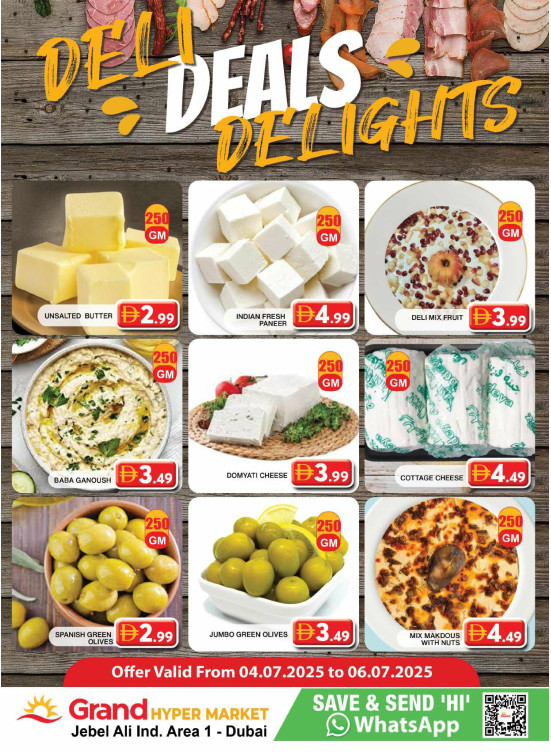Delicious Feast - Grand Hypermarket Jebel Ali