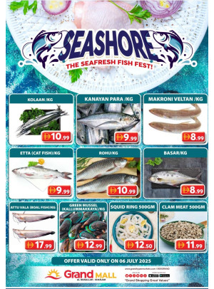 Seafood Sunday - Grand Mall Sharjah
