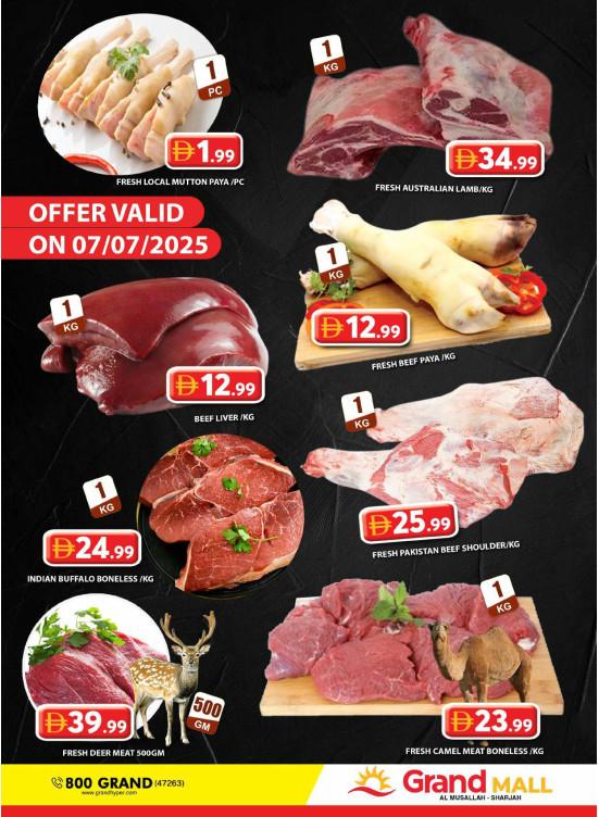 Meat Monday - Grand Mall Sharjah