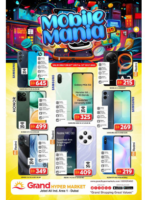 Mobile Mania - Grand Hypermarket Jebel Ali