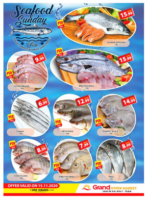 Sunday Seafood - Grand Hypermarket Jebel Ali
