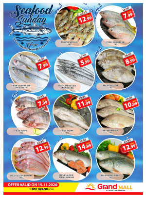 Seafood Sunday - Grand Mall Sharjah