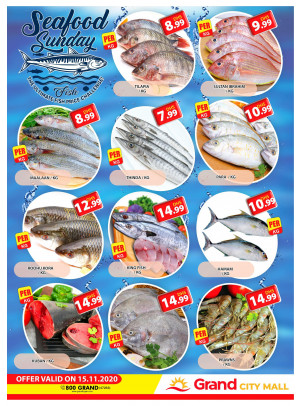 Seafood Sunday - Grand City Mall