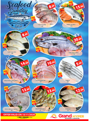Seafood Sunday - Grand Hyper Muhaisnah