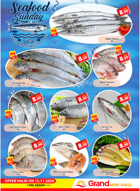 Seafood Sunday - Grand Mini Mall