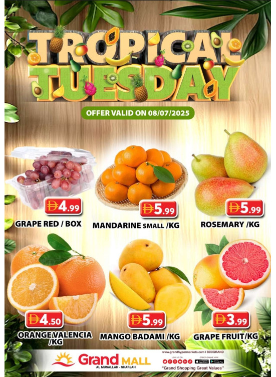Fruitilicious Tuesday - Grand Mall Sharjah