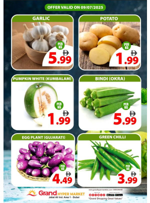 Veggie Wednesday - Grand Hypermarket Jebel Ali