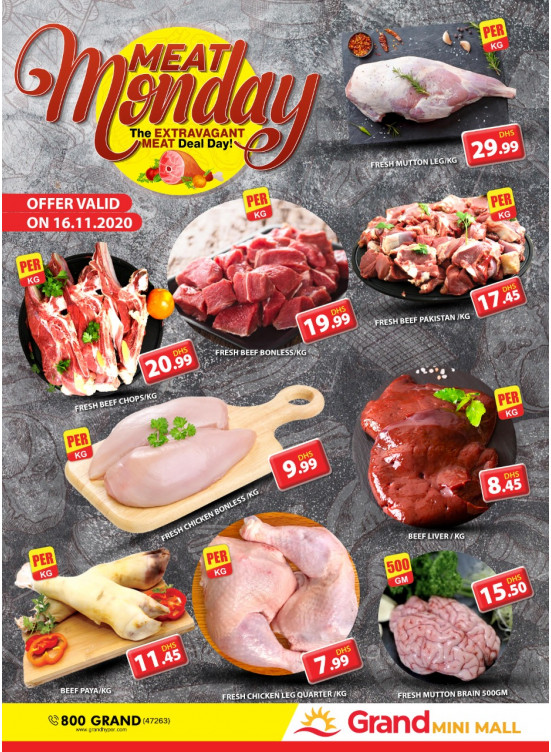 Meat Monday - Grand Mini Mall