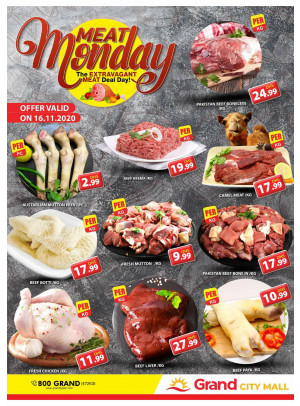 Meat Monday - Grand City Mall