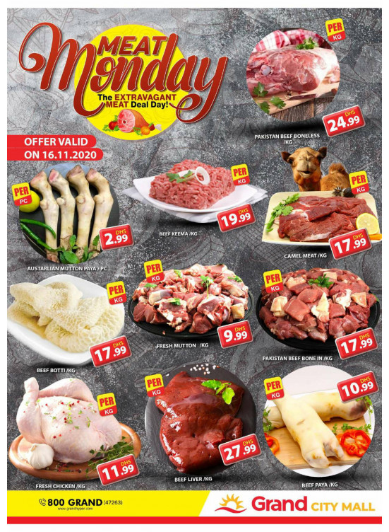Meat Monday - Grand City Mall