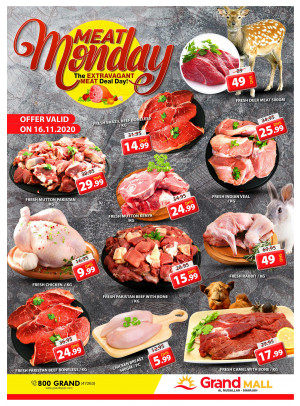 Meat Monday - Grand Mall Sharjah