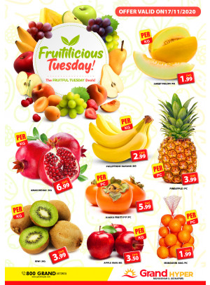 Fruitilicious Tuesday - Grand Hyper Muhaisnah
