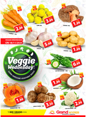 Veggie Wednesday - Grand Hyper Muhaisnah