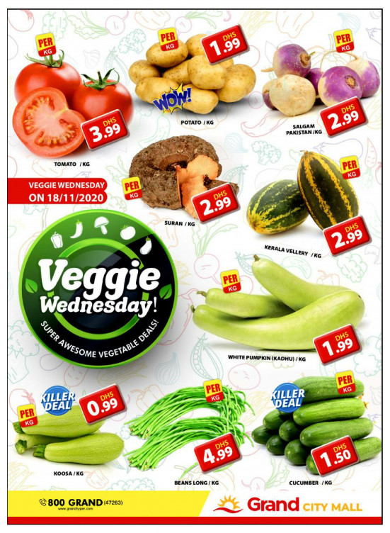 Veggie Wednesday - Grand City Mall
