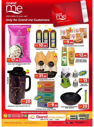 Grand Me Deals - Grand Hypermarket Jebel Ali