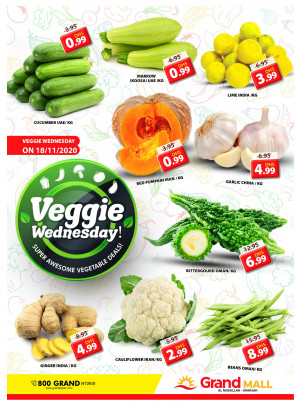 Veggie Wednesday - Grand Mall Sharjah