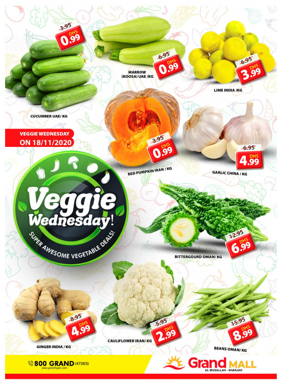 Veggie Wednesday - Grand Mall Sharjah
