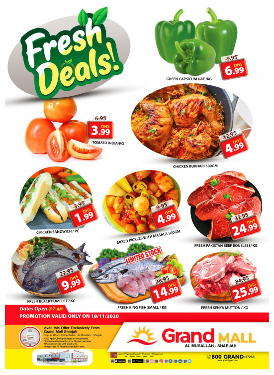 Fresh Deals - Grand Mall Sharjah