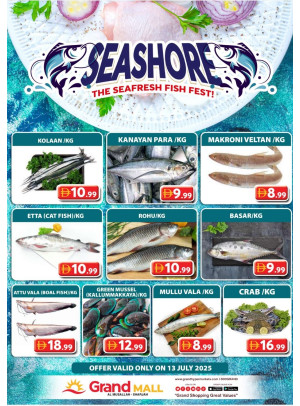 Seafood Sunday - Grand Mall Sharjah