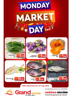 Monday Market Day - Grand Hyper Al Khail Mall