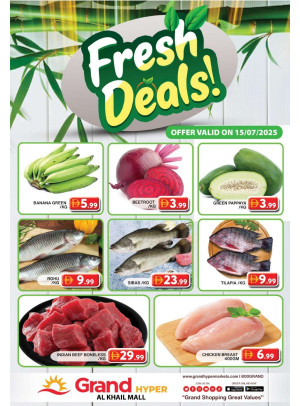 Fresh Deals - Grand Hyper Al Khail Mall