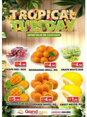 Fruitilicious Tuesday - Grand Mall Sharjah
