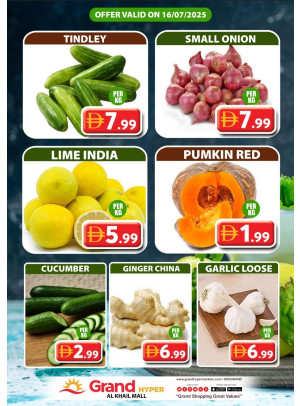 Veggie Wednesday - Grand Hyper Al khail Mall
