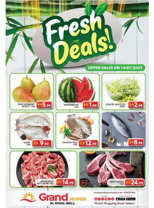Fresh Deals - Grand Hyper Al Khail Mall
