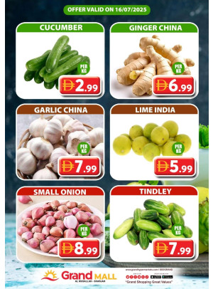 Veggie Wednesday - Grand Mall Sharjah