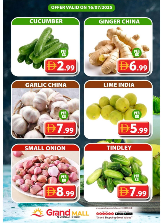 Veggie Wednesday - Grand Mall Sharjah