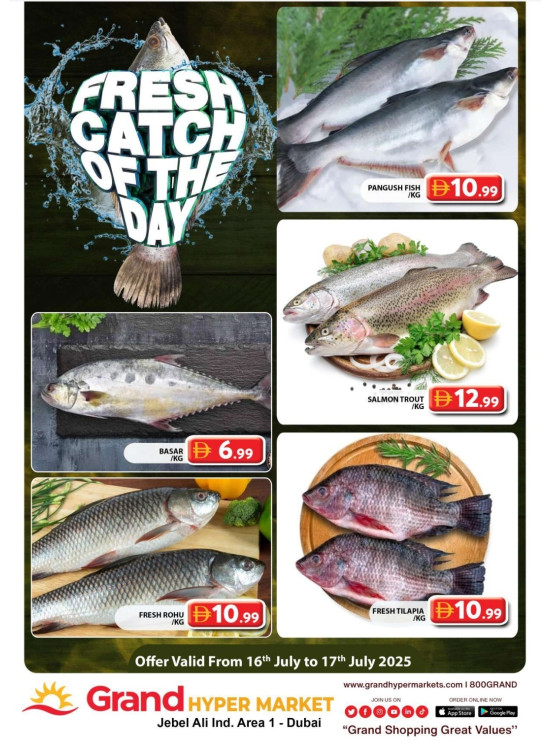 Catch of The Day - Grand Hypermarket Jebel Ali
