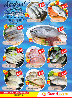 Seafood Sunday - Grand Hyper Muhaisnah
