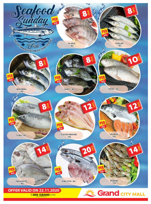 Seafood Sunday - Grand City Mall