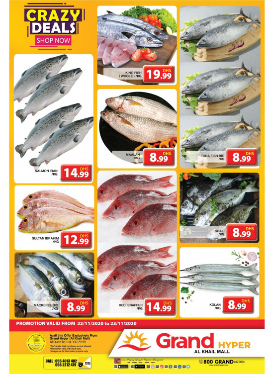 Crazy Deals - Grand Hyper Al Khail Mall