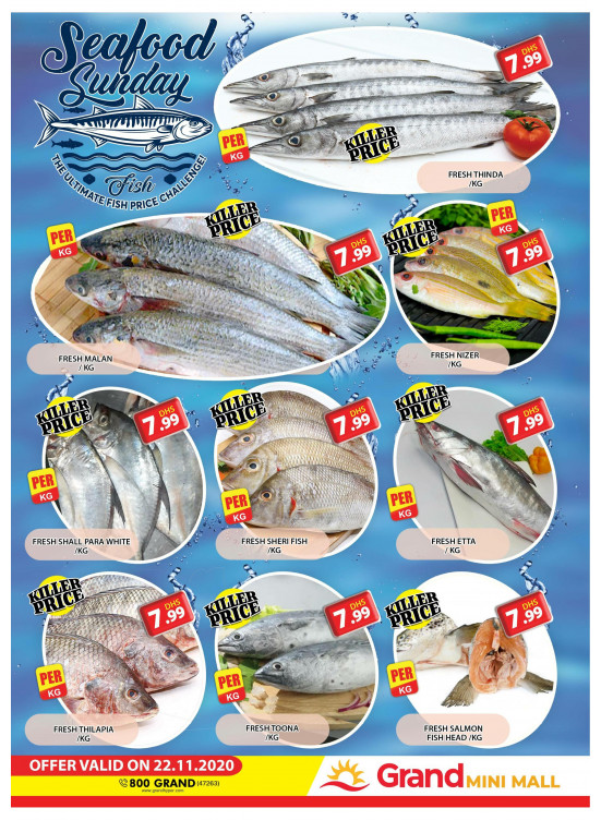 Seafood Sunday - Grand Mini Mall