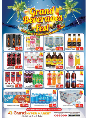 Grand Beverages Fest - Grand Mall Sharjah