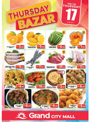 Thursday Bazar - Grand City Mall