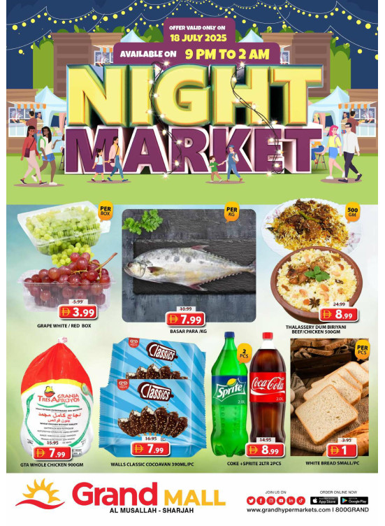 Night Market - Grand Mall Sharjah