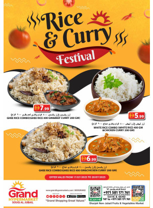Rice & Curry Festival - Souq Al Jubail, Sharjah